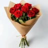 Букет 7 красных роз Рэди